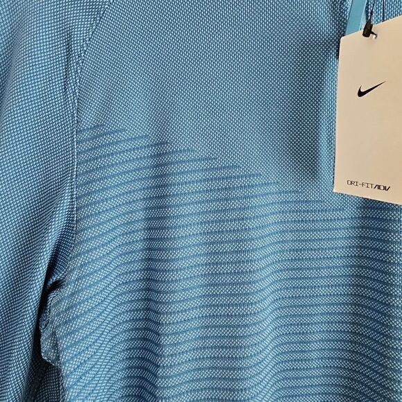 Nike Dri-Fit ADV Vapor Half Zip Pullover Jacket Men's S Blue Black DH0982-407 - Picture 3 of 13